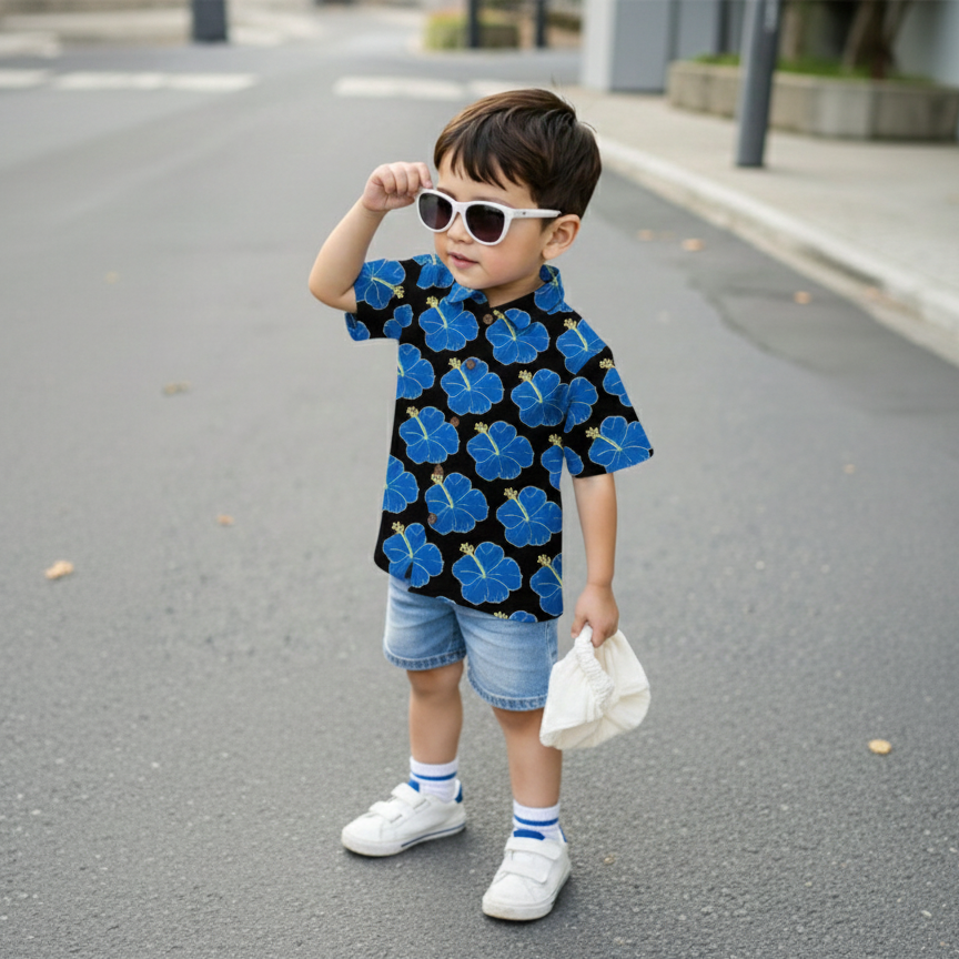 Kali Shirt for Boys | Pure cotton poplin