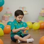 Bhindi Shirt for Boys | Pure Cotton Poplin