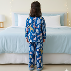 Blue Jungle | Kids Night suit Set |Pure Cotton