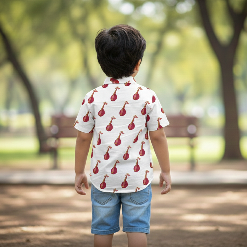 Sitar shirt For Boys | Pure Cotton Poplin