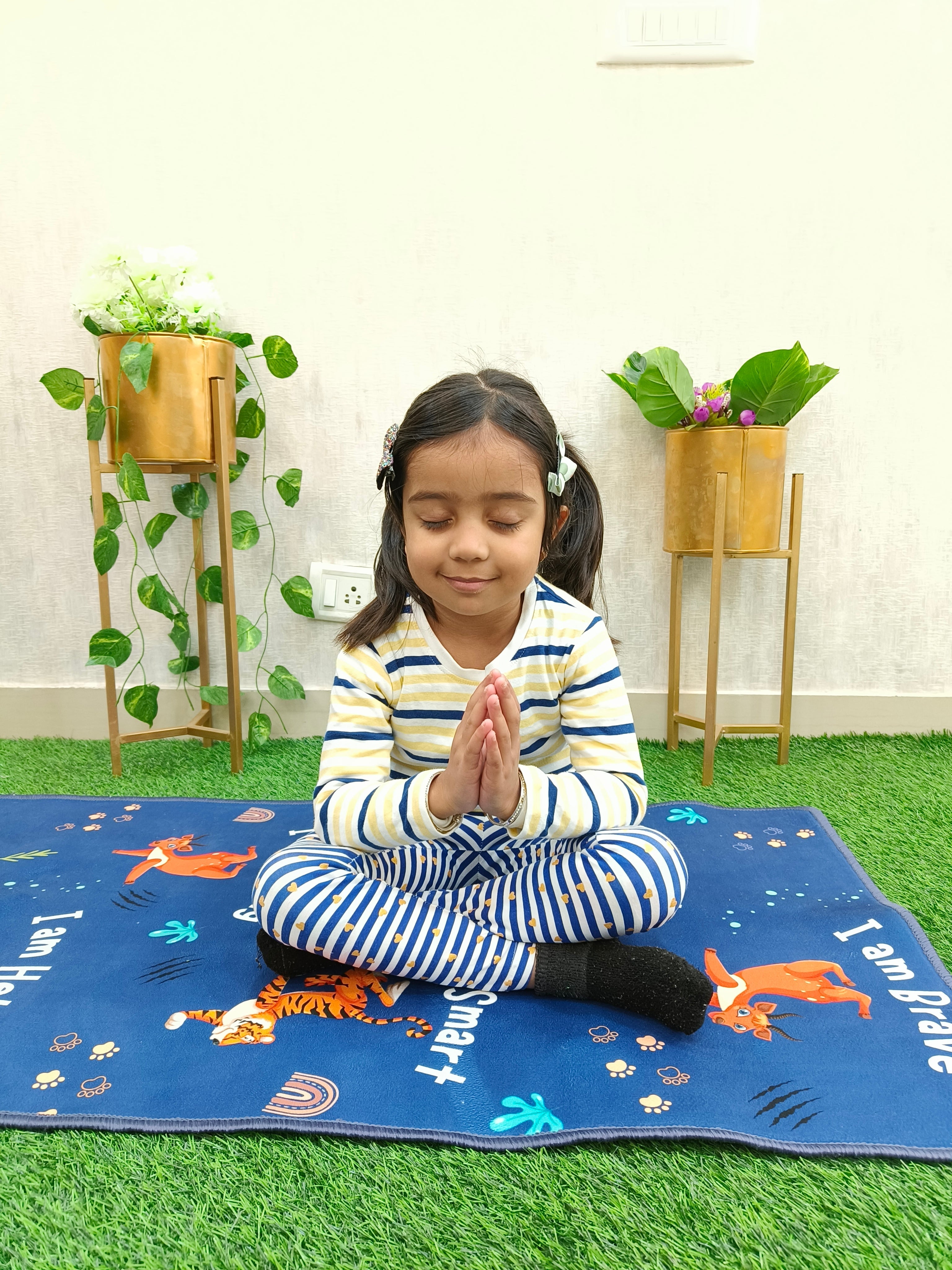 Affirmations Kids Yoga Mat