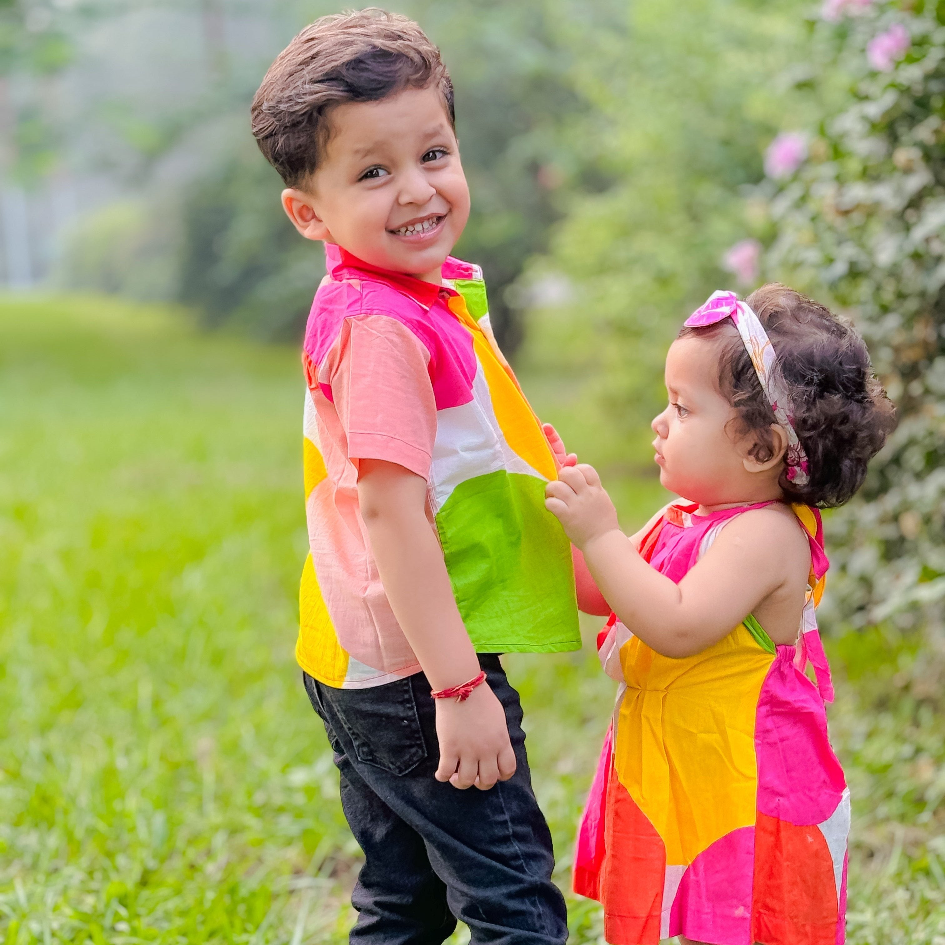 Popins Sibling Twinning Outfits | Pure Cotton