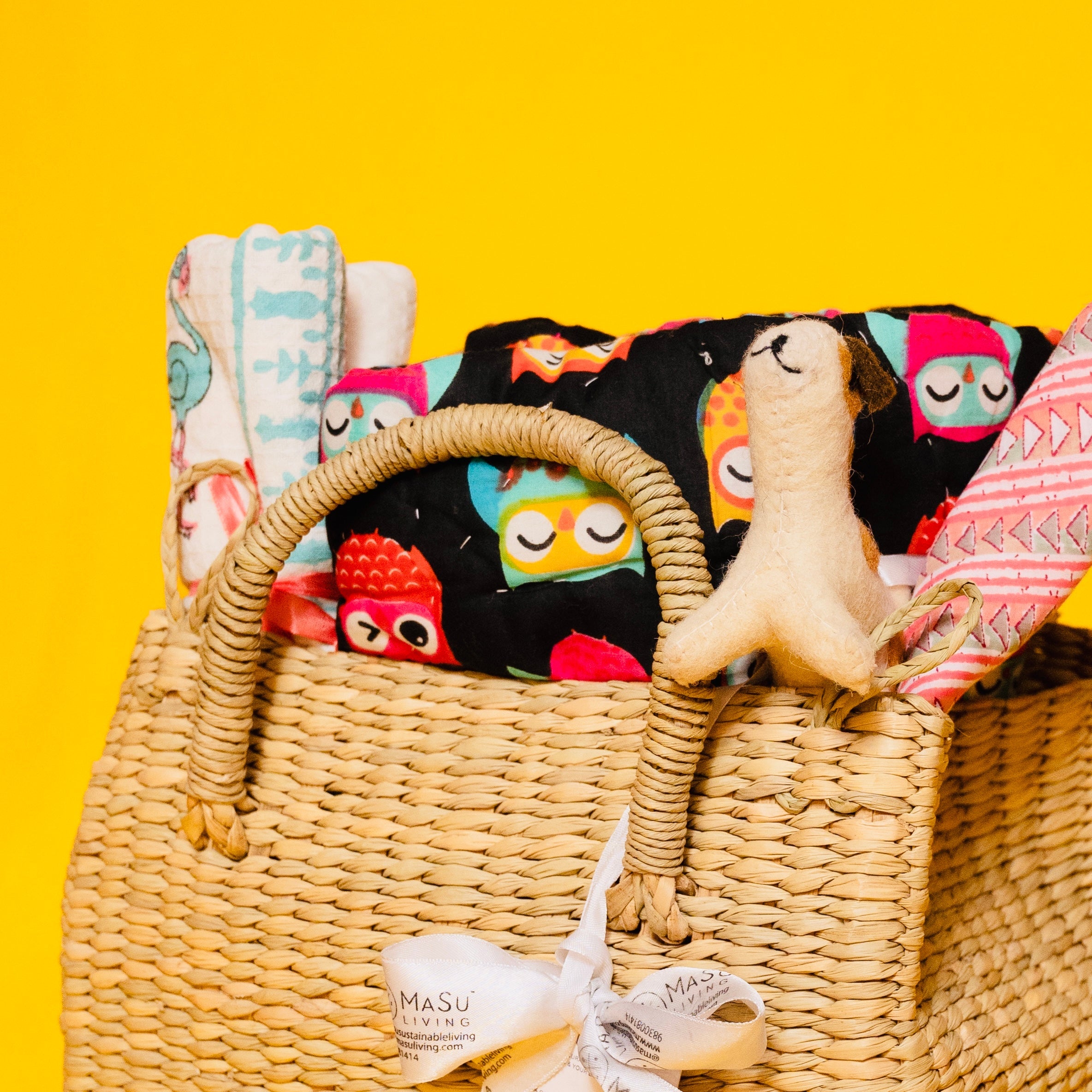 Aloka Baby Hamper Owls & Flamingos