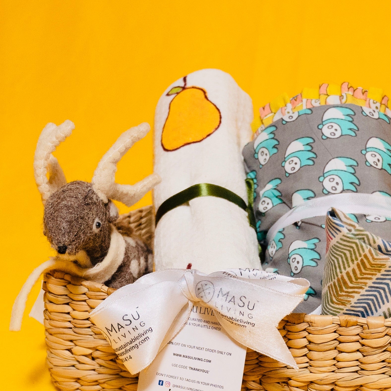 Mini Aloka Baby Hamper-Yellow Mellow