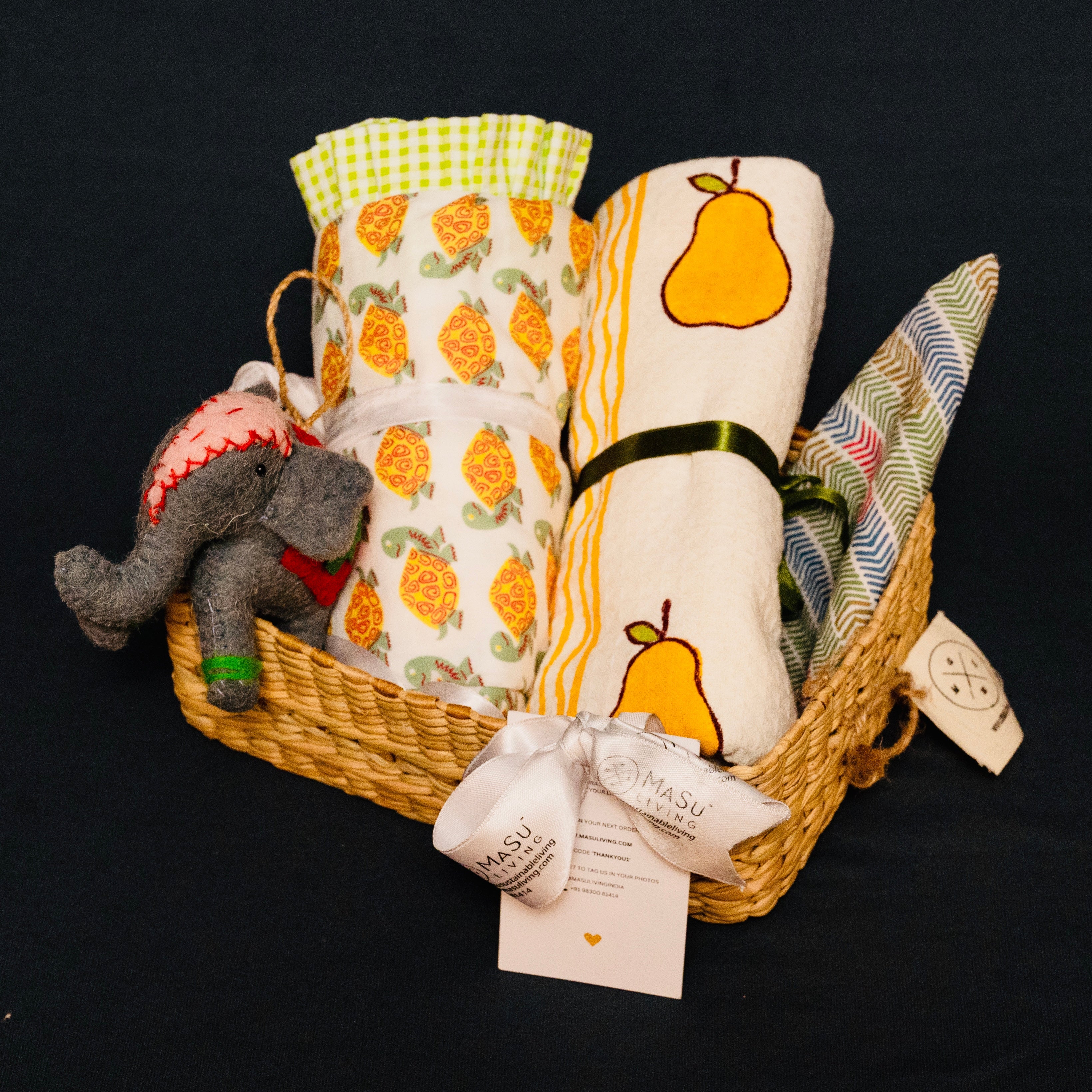 Mini Aloka Baby Hamper- Pears