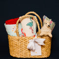 Mini Aloka Baby Hamper- Cats & Flamingos