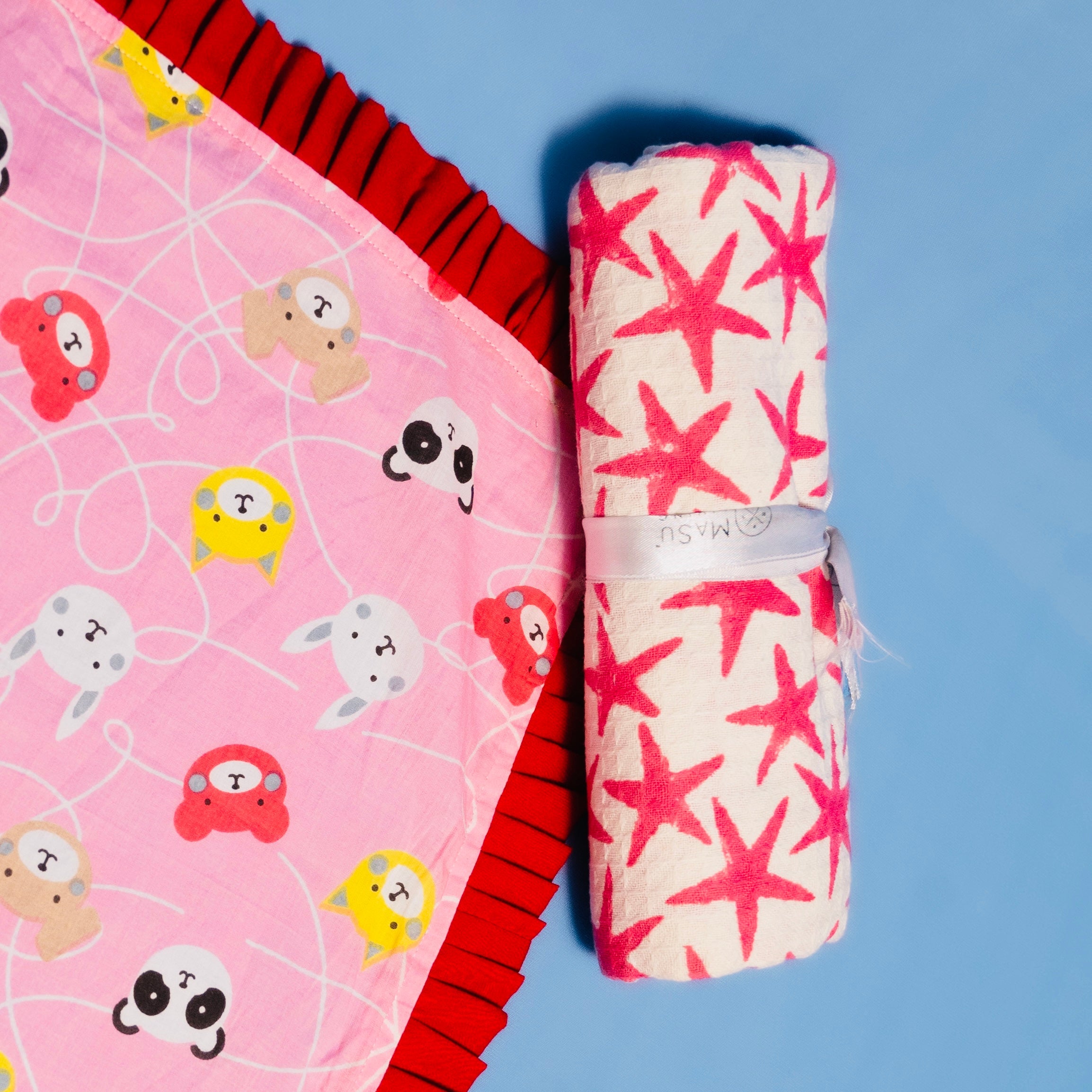 Mini Aloka Baby Hamper- Starry Pink