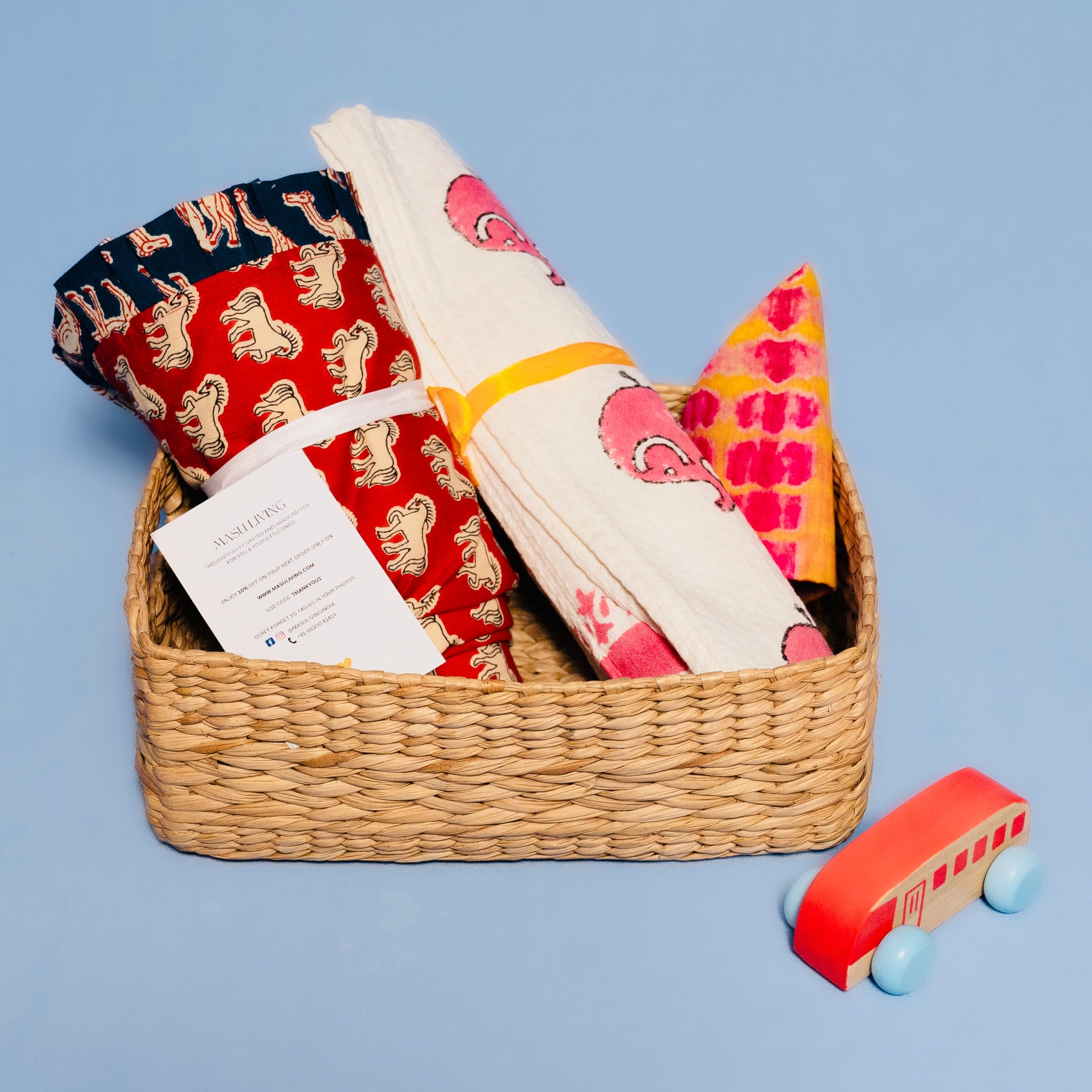 Mini Aloka Baby Hamper- Horsies