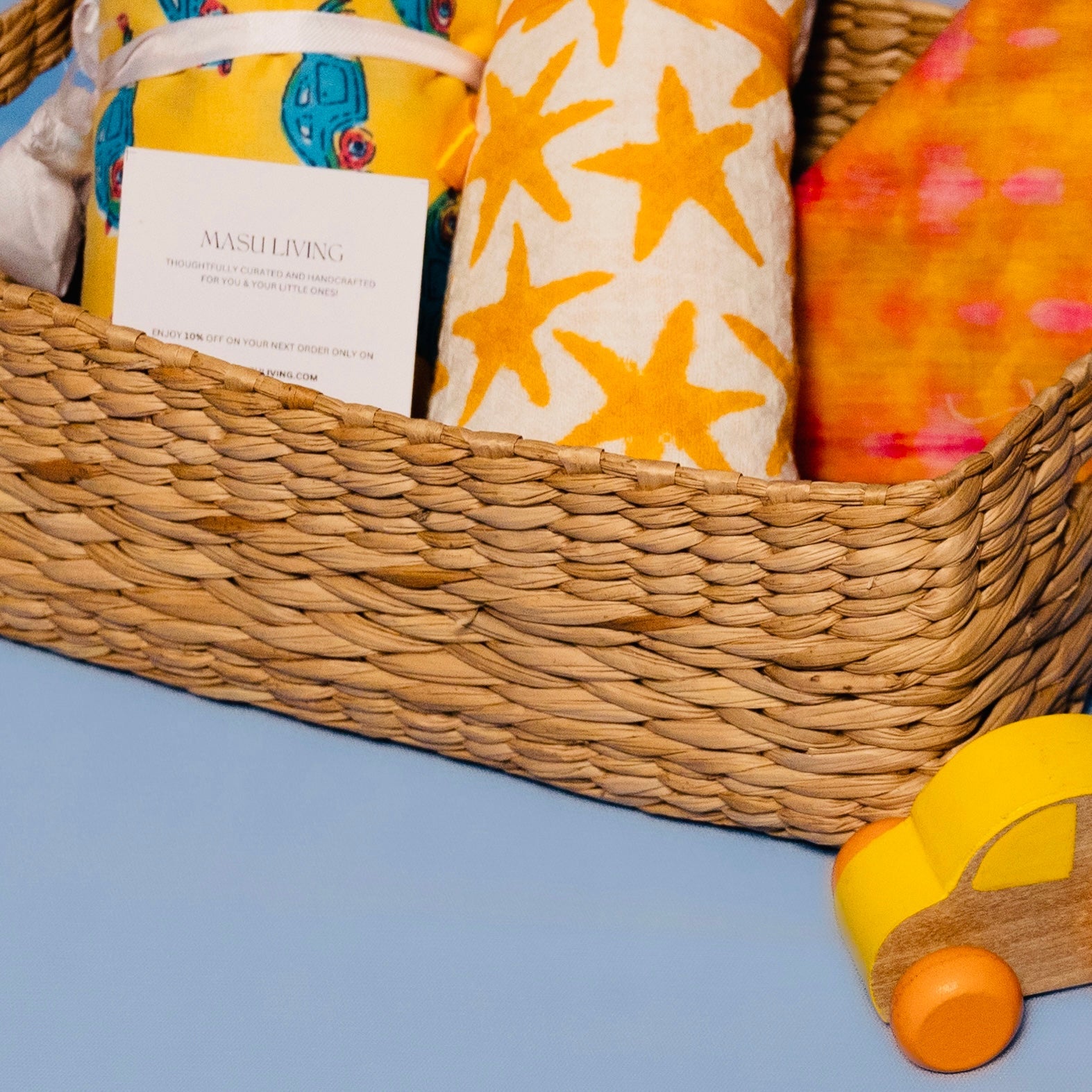 Mini Aloka Baby Hamper- Starry Yellow