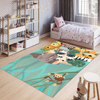 Kids Yoga Mat- Animal Safari