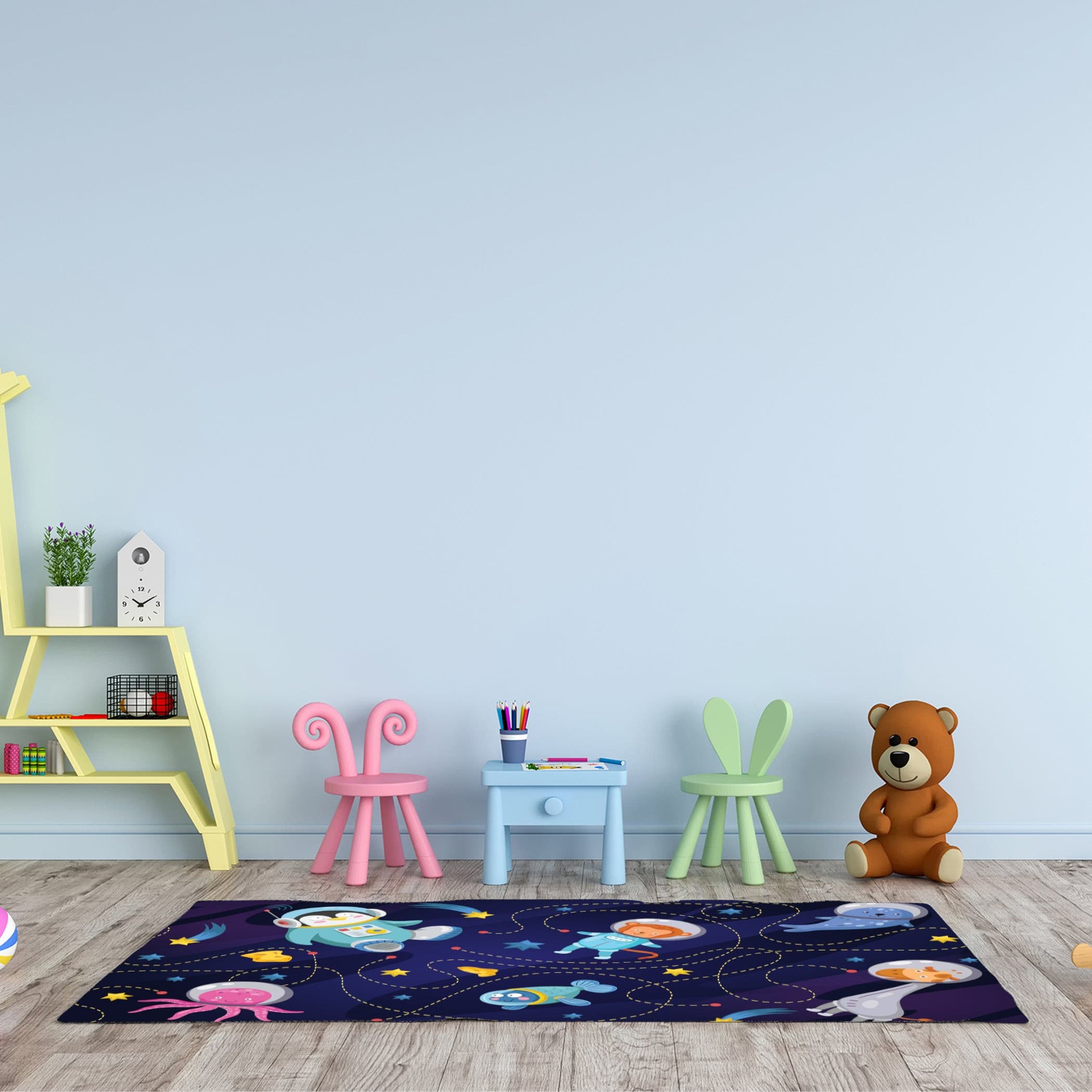 Kids Yoga Mat- Hello Universe