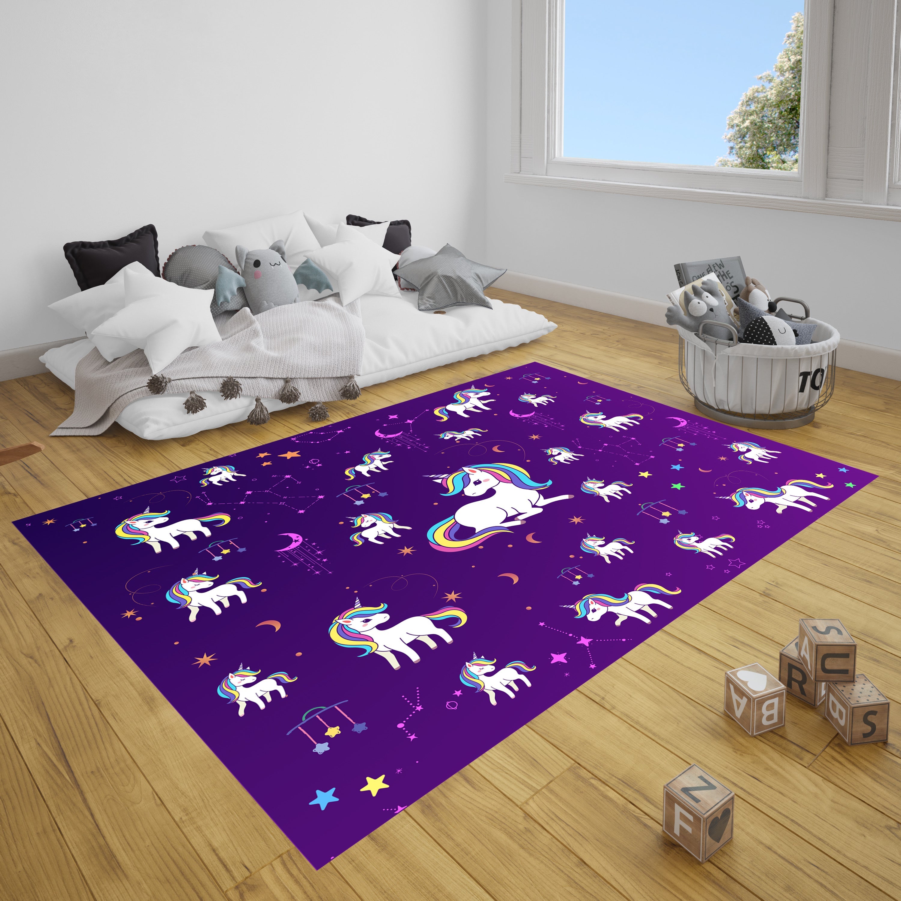 Unicorn Magic Kids Play Mat