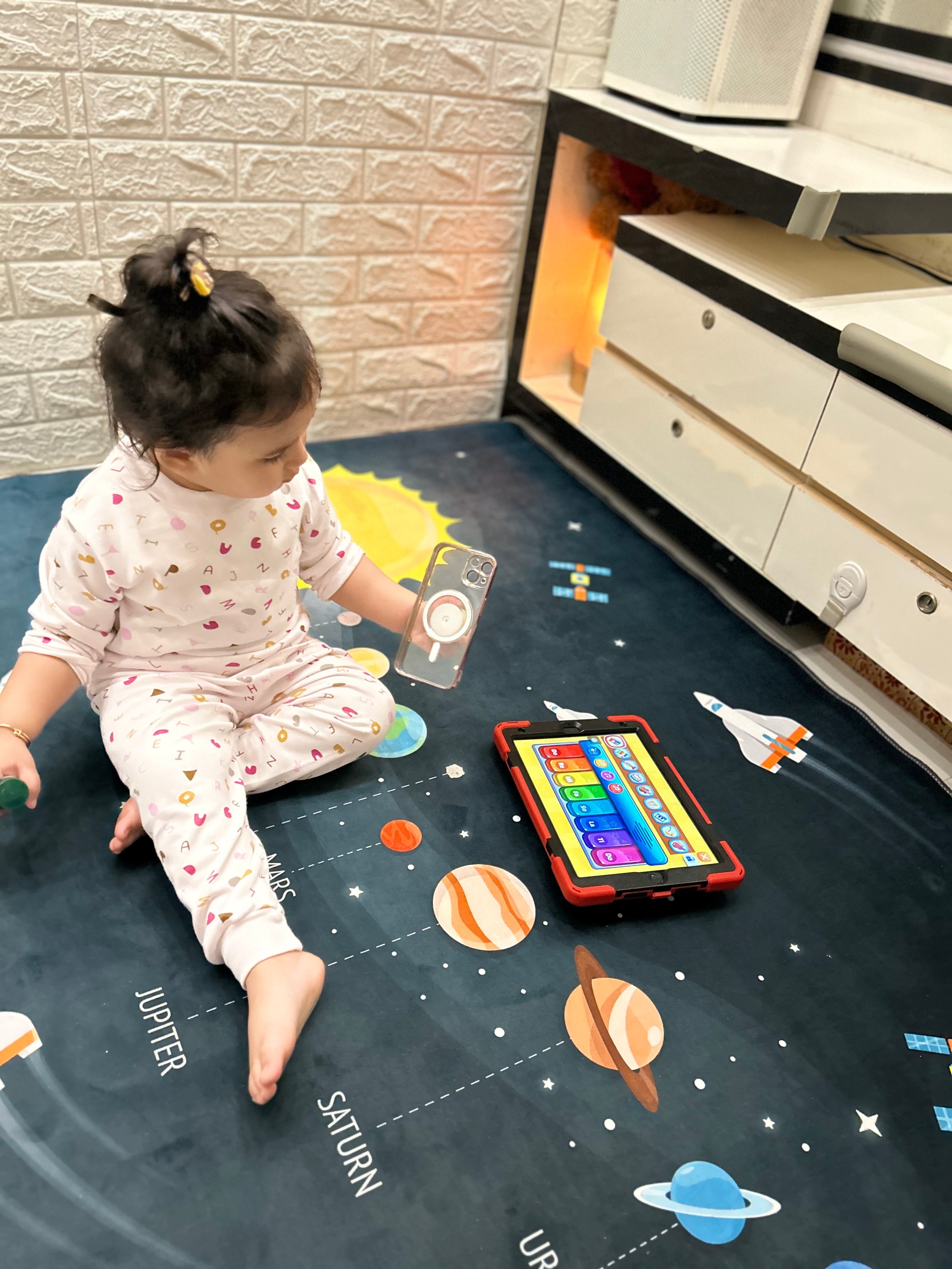 Solar System Kids Play Mat