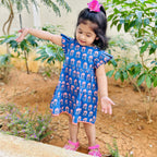 Cotton Blue Boota Sibling Twinning Outfits