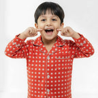 Merry Christmas| Kids Nightsuit Set |Pure Cotton