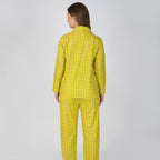 Green Paradise| Adult Nightsuit Set| Pure Cotton