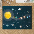 Solar System Kids Play Mat