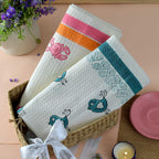 Bunny & Blue Bird Bath Towel- Set of 2