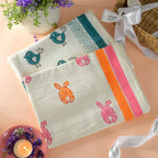 Bunny & Blue Bird Bath Towel- Set of 2