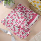 Pink Stars Kids Bath Towel