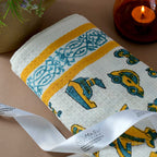 Vehicles & Giraffe Bath Towel- Set of 2